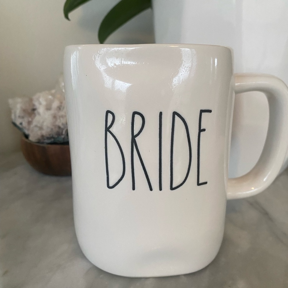 Rae Dunn White 'Bride' Mug